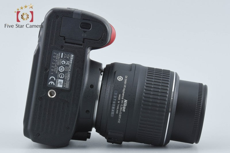 "Shutter count 256" Nikon D3000 10.2 MP DSLR 18-55 VR Lens