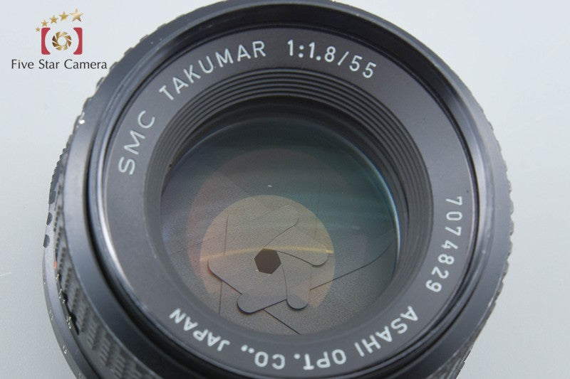 Pentax SMC Takumar 55mm f/1.8 M42 Mount Lens