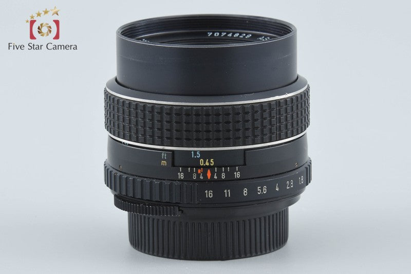 Pentax SMC Takumar 55mm f/1.8 M42 Mount Lens