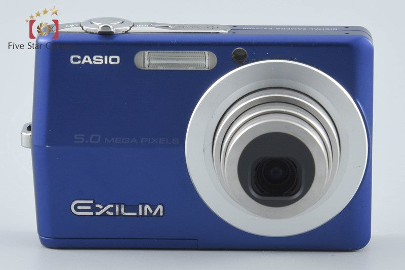 Casio EXILIM EX-Z500 Blue 5.0 MP Digital Camera
