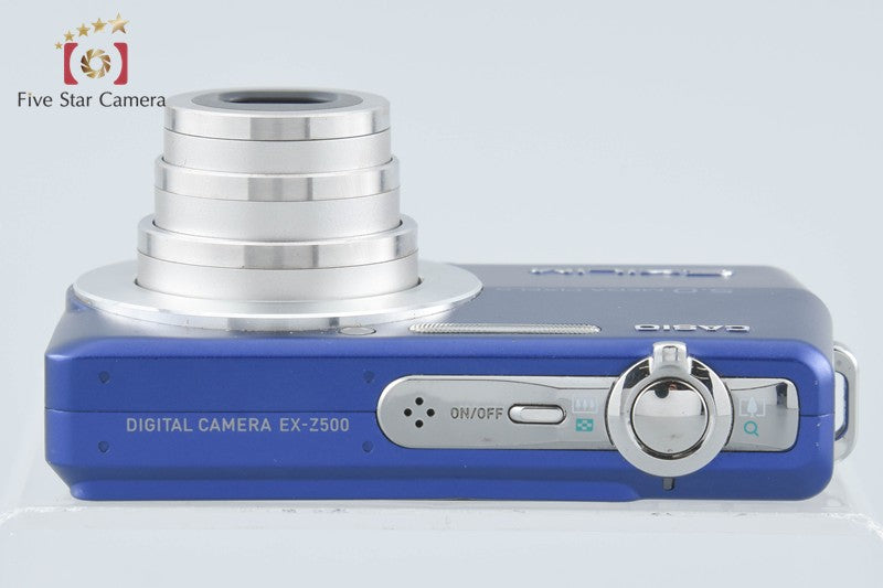 Casio EXILIM EX-Z500 Blue 5.0 MP Digital Camera