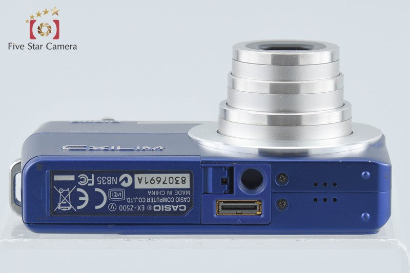 Casio EXILIM EX-Z500 Blue 5.0 MP Digital Camera
