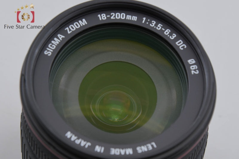 SIGMA 18-200mm f/3.5-6.3 DC for Canon