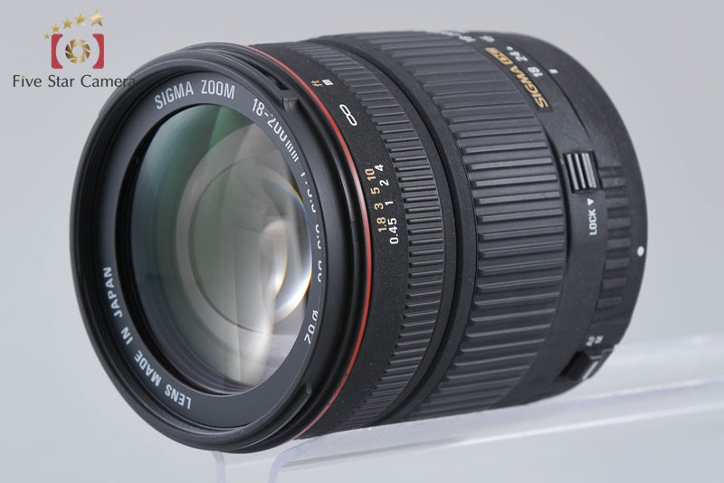 SIGMA 18-200mm f/3.5-6.3 DC for Canon