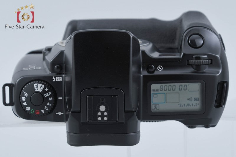 Canon EOS 5 QD 35mm SLR Film Camera Body + VG10 Vertical Grip