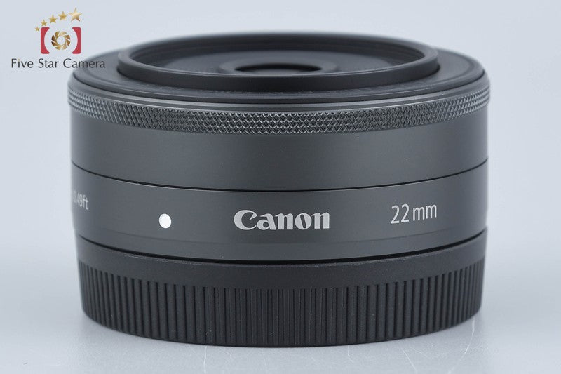 Canon EF-M 22mm f/2 STM Black
