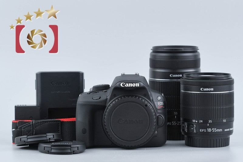 "Count 941" Canon EOS Kiss X7 / Rebel SL1 / 100D 18.0 MP 18-55 55-250 Lenses