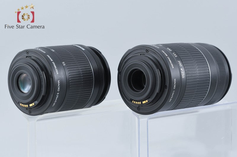 "Count 941" Canon EOS Kiss X7 / Rebel SL1 / 100D 18.0 MP 18-55 55-250 Lenses