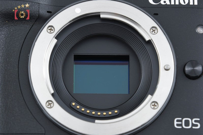 Canon EOS M3 Black 24.2 MP Digital Mirrorless Camera Body