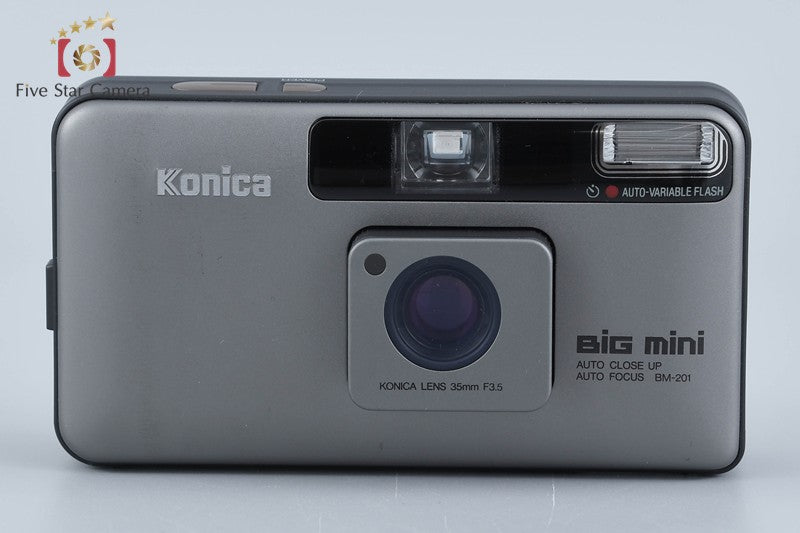Konica BiG mini BM-201 Black 35mm Point & Shoot Film Camera
