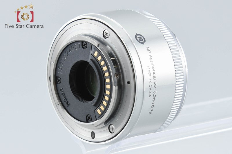 Nikon 1 NIKKOR 18.5mm f/1.8 Silver w/ Box