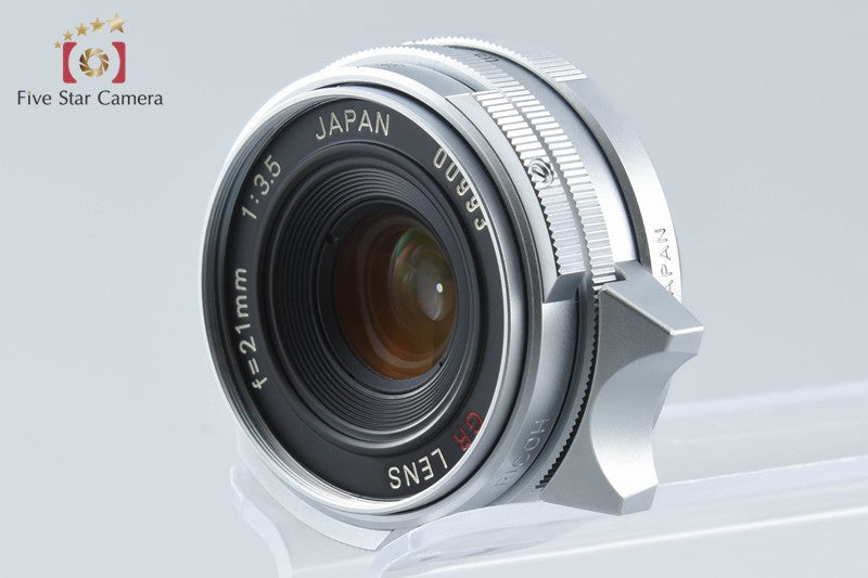 Ricoh GR Lens 21mm f/3.5 Silver L39 LTM Leica Thread Mount