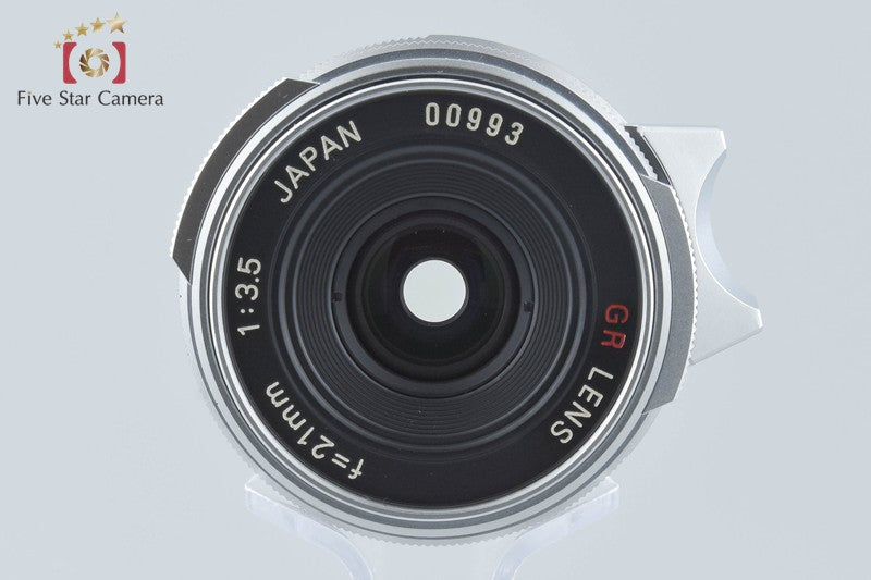 Ricoh GR Lens 21mm f/3.5 Silver L39 LTM Leica Thread Mount