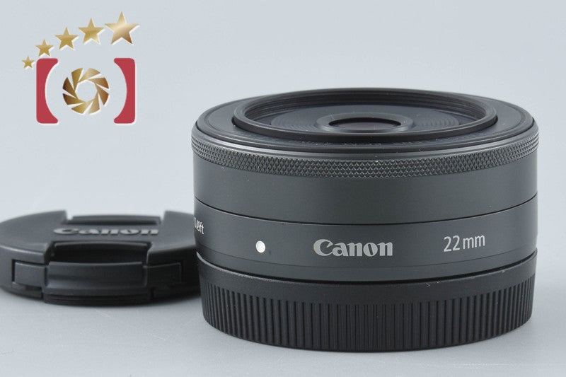 Canon EF-M 22mm f/2 STM Black