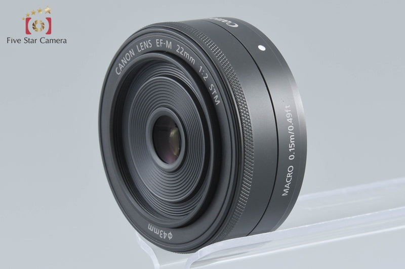 Canon EF-M 22mm f/2 STM Black