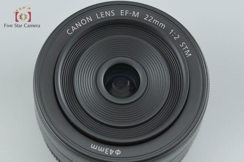 Canon EF-M 22mm f/2 STM Black