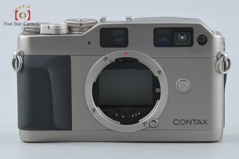 CONTAX G1 Green Label 35mm Rangefinder Film Camera Body w/ GD-1 Data Back