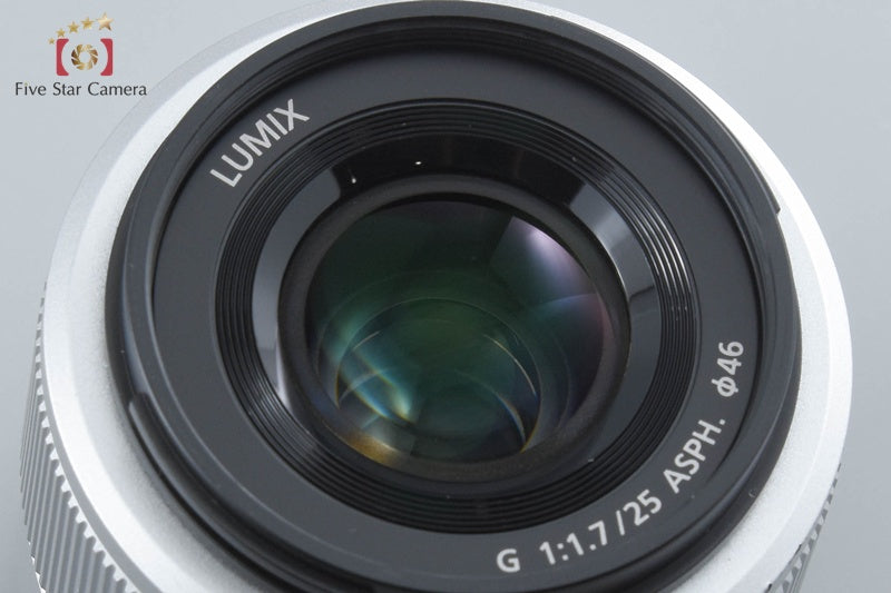 Panasonic LUMIX G 25mm f/1.7 ASPH. H-H025 Silver