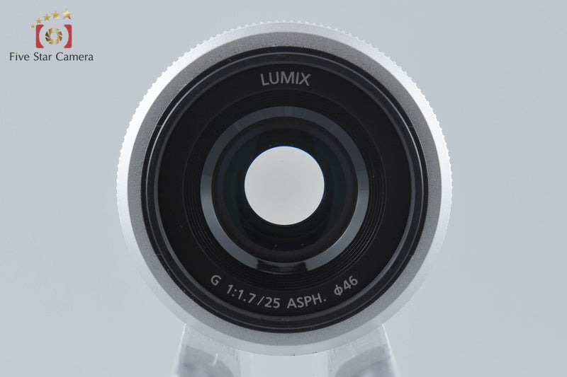 Panasonic LUMIX G 25mm f/1.7 ASPH. H-H025 Silver
