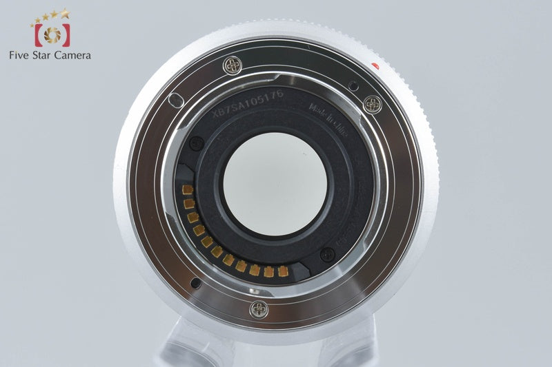 Panasonic LUMIX G 25mm f/1.7 ASPH. H-H025 Silver