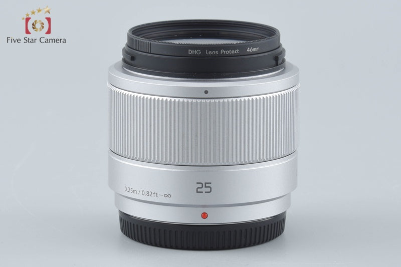 Panasonic LUMIX G 25mm f/1.7 ASPH. H-H025 Silver