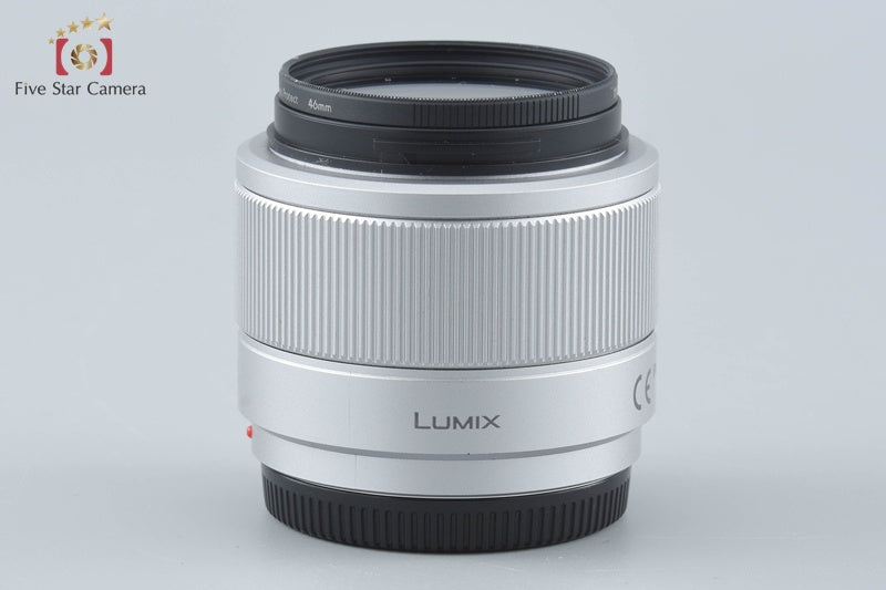Panasonic LUMIX G 25mm f/1.7 ASPH. H-H025 Silver