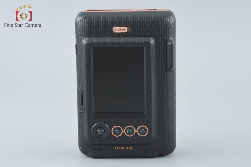 FUJIFILM Instax Mini LiPlay Elegant Black Instant Film Camera