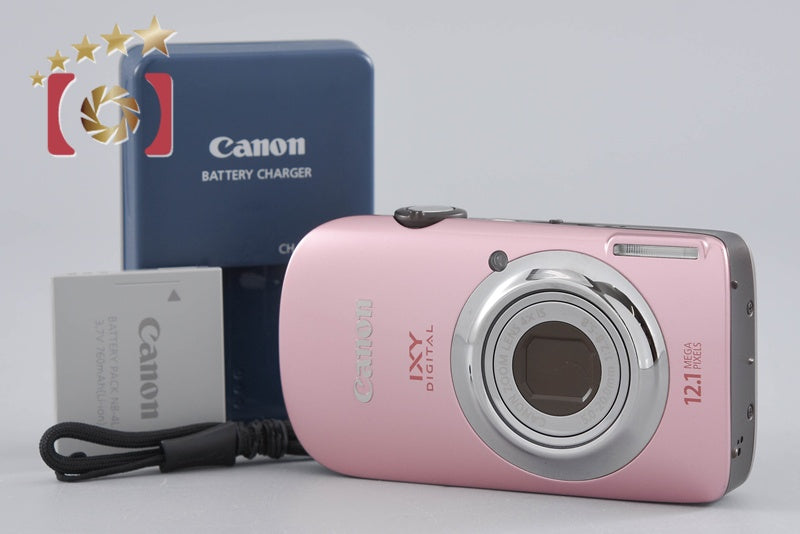 Canon IXY Digital 510 IS Pink 12.1 MP Digital Camera