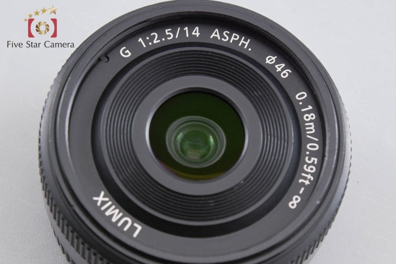 Panasonic LUMIX G 14mm f/2.5 ASPH. H-H014