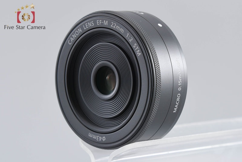 Canon EF-M 22mm f/2 STM Black