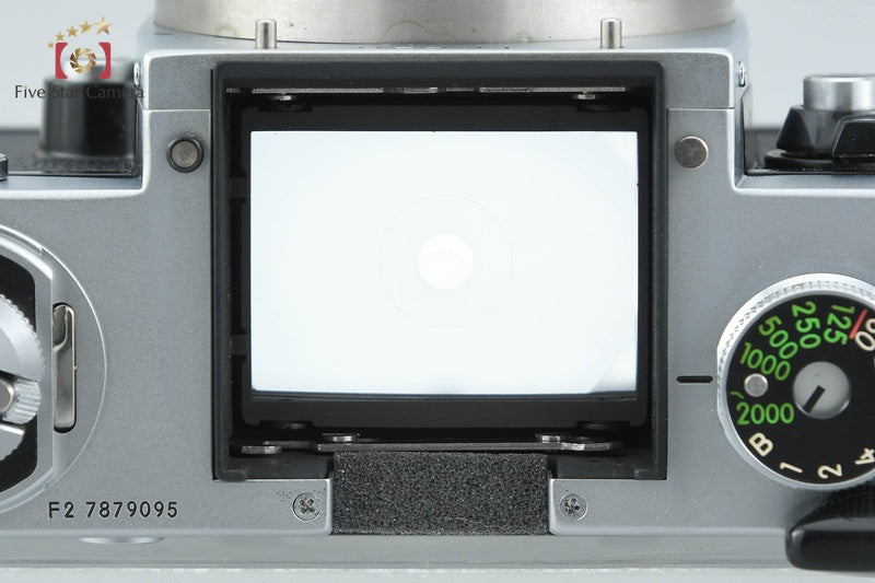 Nikon F2 Photomic AS Silver 35mm SLR Film Camera Body
