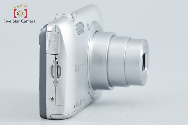 Nikon COOLPIX S3600 Crystal Silver 20.0 MP Digital Camera