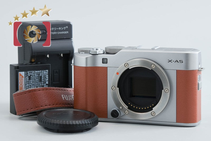 Fujifilm X-A5 Brown 24.2 MP Digital Mirrorless Camera Body