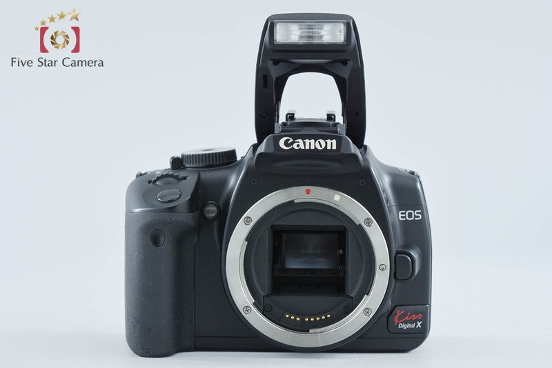 Canon EOS kiss Digital X Black 10.1 MP Digital SLR Camera Body