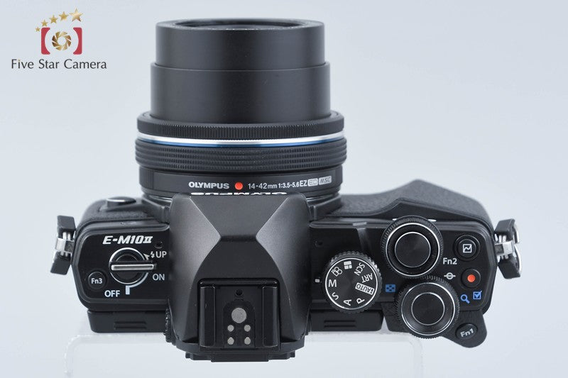 Olympus OM-D E-M10 Mark II Black 16.1 MP 14-42 EZ Lens