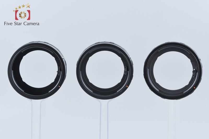 Pentax 6x7 Auto Extension Tube Set No.1, No.2, No.3