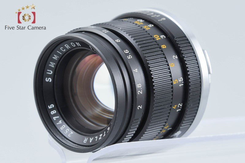 Leica Summicron 50mm f/2 2nd Leica M Mount 2026.08 Overhauled!!