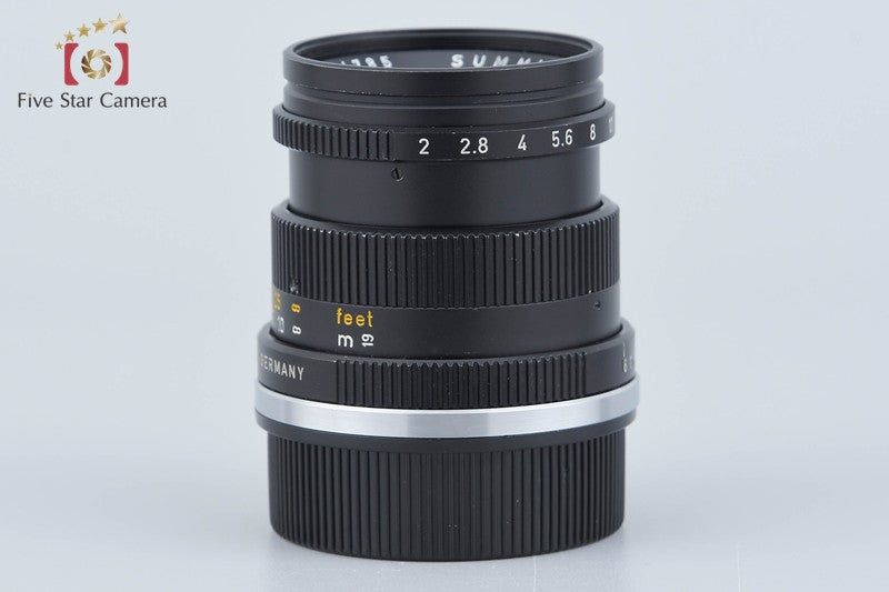 Leica Summicron 50mm f/2 2nd Leica M Mount 2026.08 Overhauled!!
