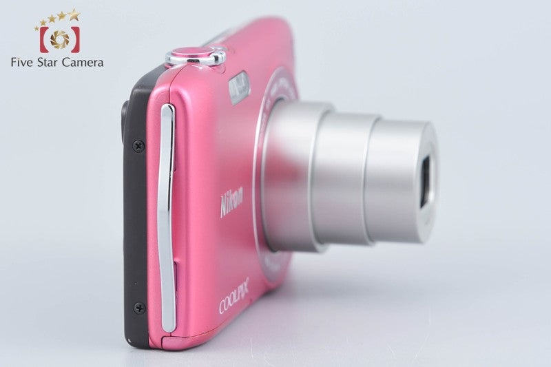Nikon COOLPIX S3300 Strawberry Pink 16.0 MP Digital Camera
