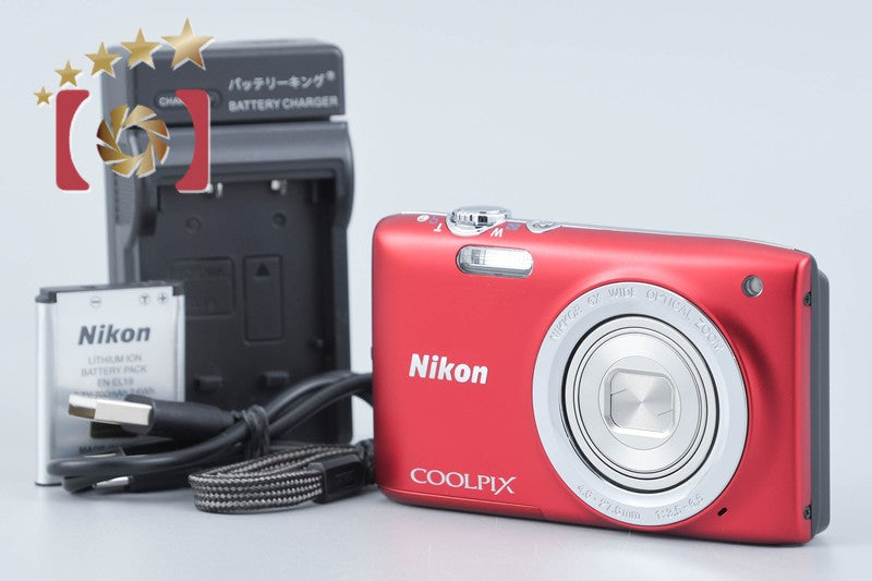 Nikon COOLPIX S2700 Red 16.0 MP Digital Camera