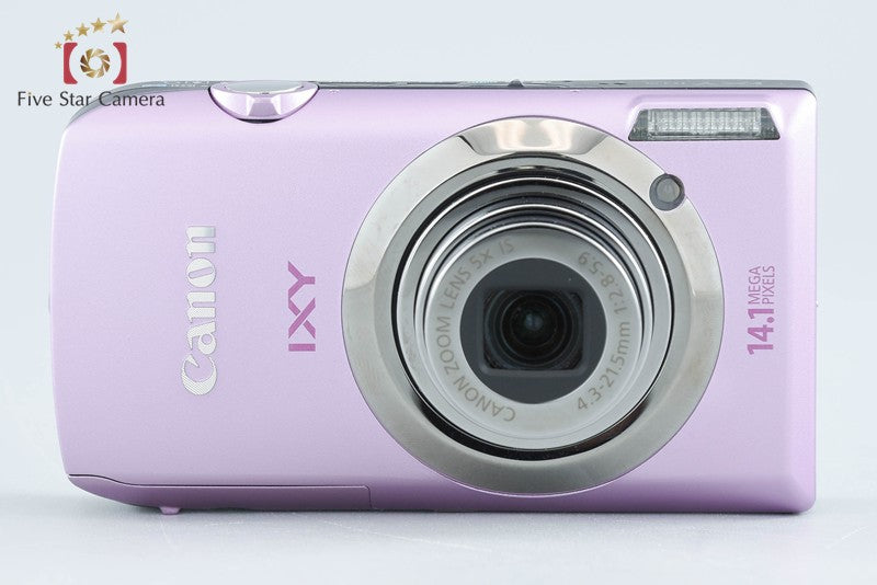 Canon IXY 10S Pink 14.1 MP Digital Camera w/ Box