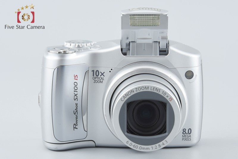 Canon PowerShot SX100 IS Silver 8.0 MP Digital Camera