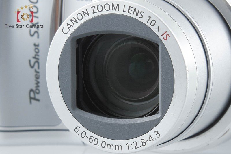 Canon PowerShot SX100 IS Silver 8.0 MP Digital Camera