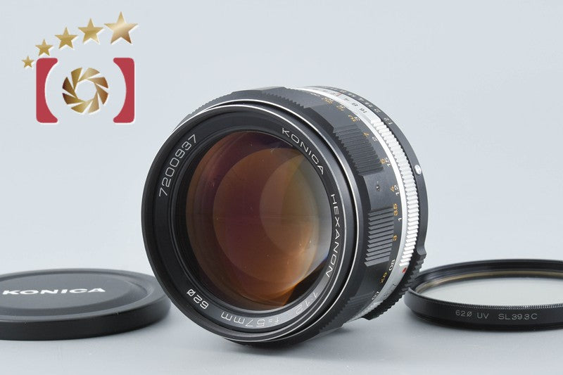 KONICA HEXANON 57mm f/1.2 EE AR Mount
