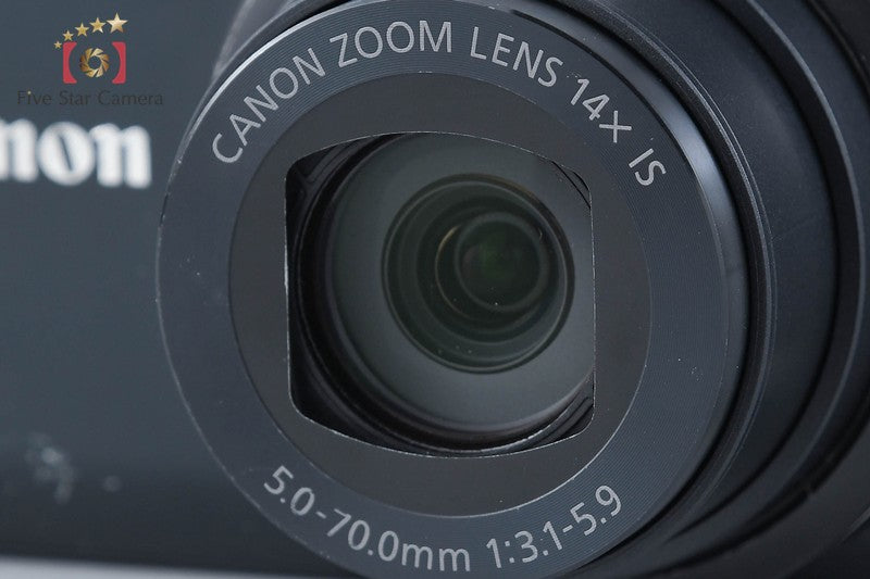 Canon PowerShot SX210 IS Blue Black 14.1MP Digital Camera
