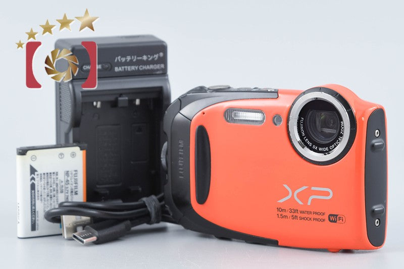 Fujifilm FinePix XP70 Orange 16.4 MP Digital Camera