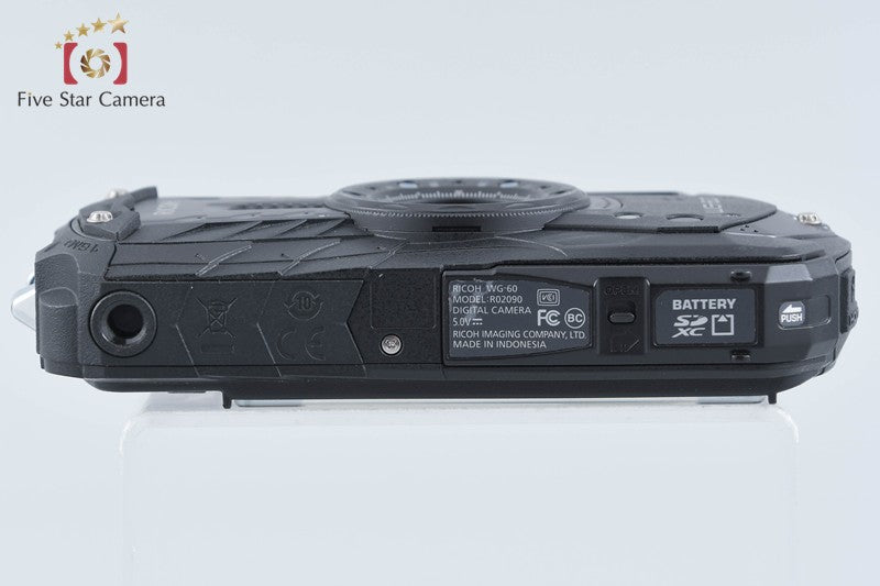 "Shutter count 471" Ricoh Pentax WG-60 Black 16.0 MP Waterproof Action Camera