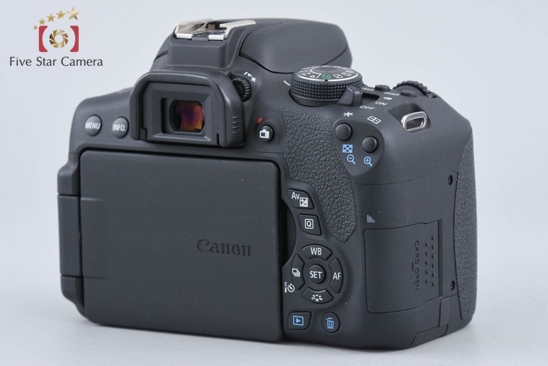 "Count 1,880" Canon EOS Kiss X8i / Rebel T6i / 750D 24.2 MP DSLR EF-S 18-55 Lens