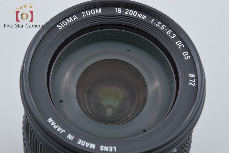 SIGMA 18-200mm f/3.5-6.3 DC OS for Canon