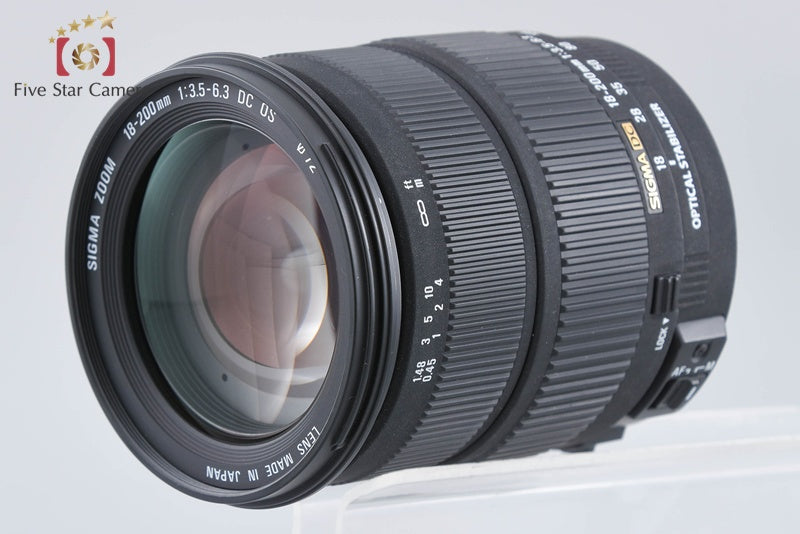 SIGMA 18-200mm f/3.5-6.3 DC OS for Canon